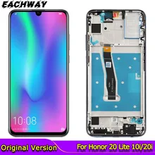 Écran tactile LCD avec châssis, pour HUAWEI Honor 20 Lite 10i 20i, Original