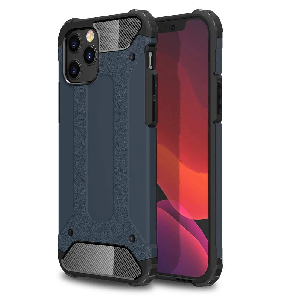 Противоударный армированный чехол для iPhone 12 11 Pro Max X XS XR задняя крышка SE 2020 5 S 6 6S 7 8