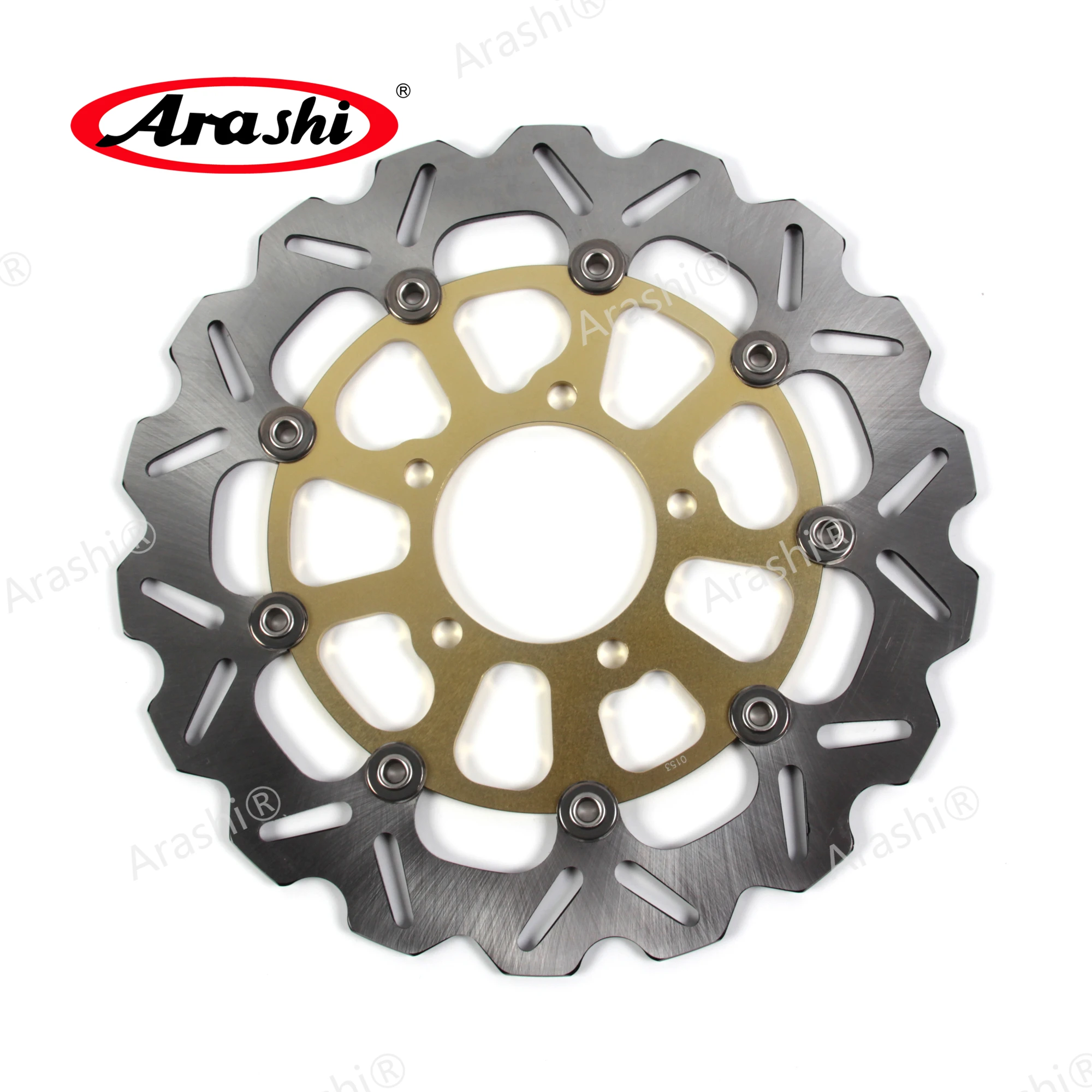 Arashi 2 шт. для KAWASAKI ZZR1400 2006 2007 CNC передние тормозные диски ZZR 1400 ABS 2020 ZX6R Z 800 1000 Z800e ZX10R