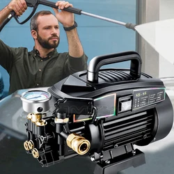Familiar bomba de lavagem de carro portátil de alta pressão 220v máquina de limpeza automática de carros 2000w de alta potência