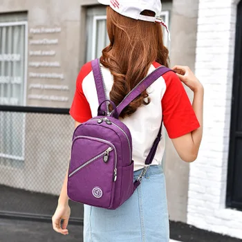 

NEW waterproof mini Backpack Women fashion Female Backpack Leisure Laptop Backpack Mochila Masculina Multifunction School Bags