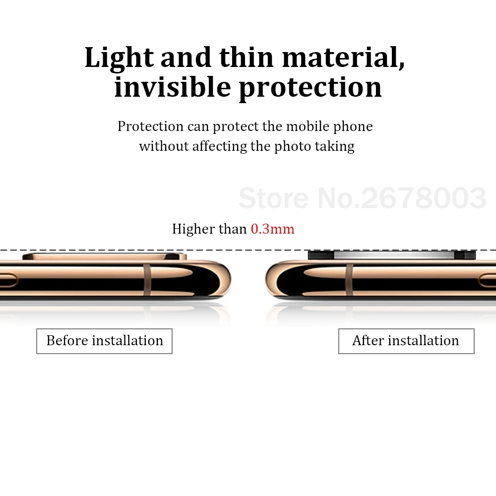 Чехол для объектива камеры, чехол для iPhone 11 Pro Max 11 Pro, Защитный металлический алюминиевый кольцевой чехол для iPhone X XS MAX 10