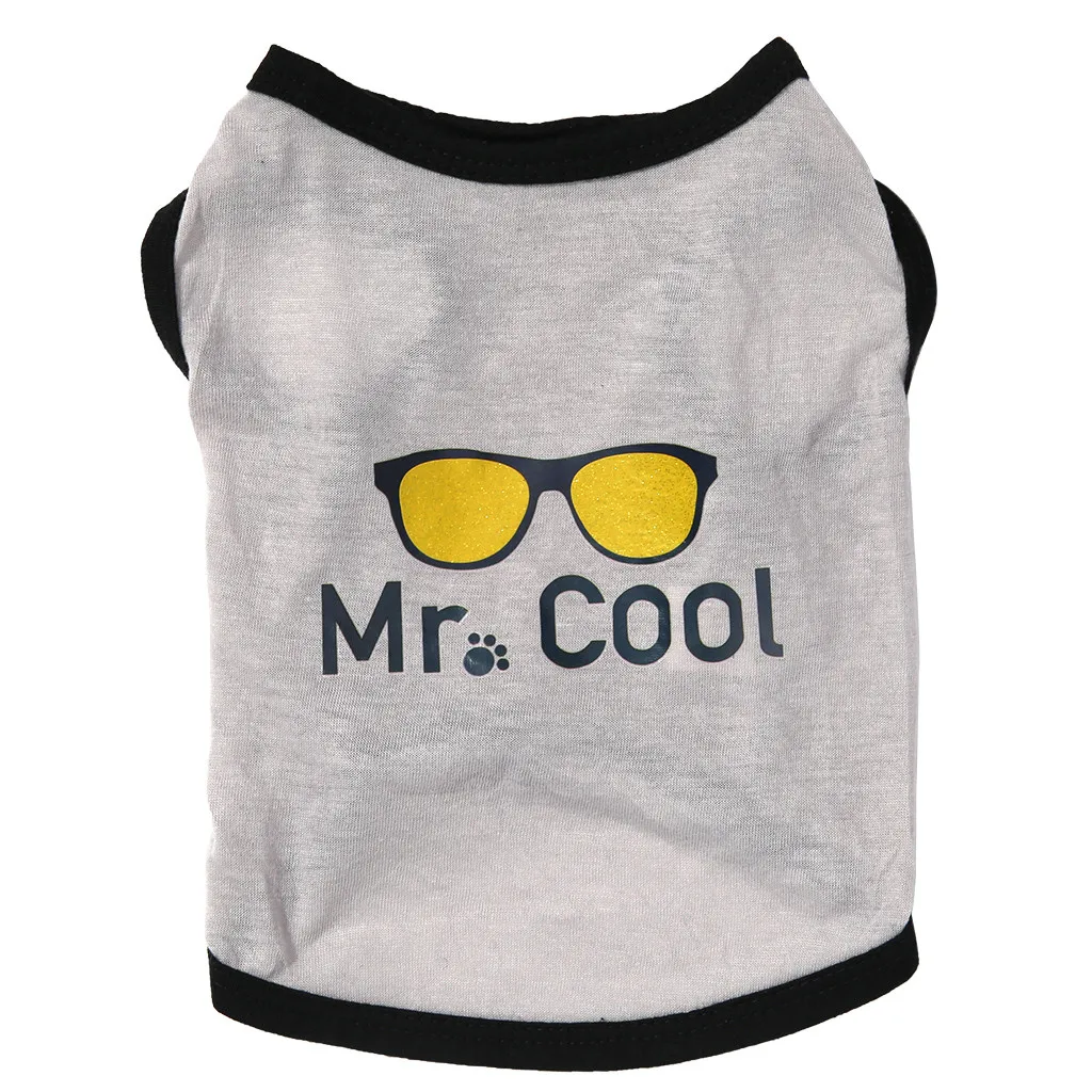 Transer Creative Hot! Fashion Pet Dog Letter Shirt Painting Polar Puppy Coat Pets Warm Clothes Coat for dogs Drop Shipping 19Dec