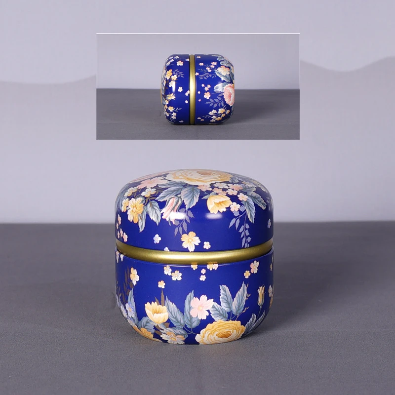 8 цветов цветочный принт железная урна для собаки кошки маленькая Кремация