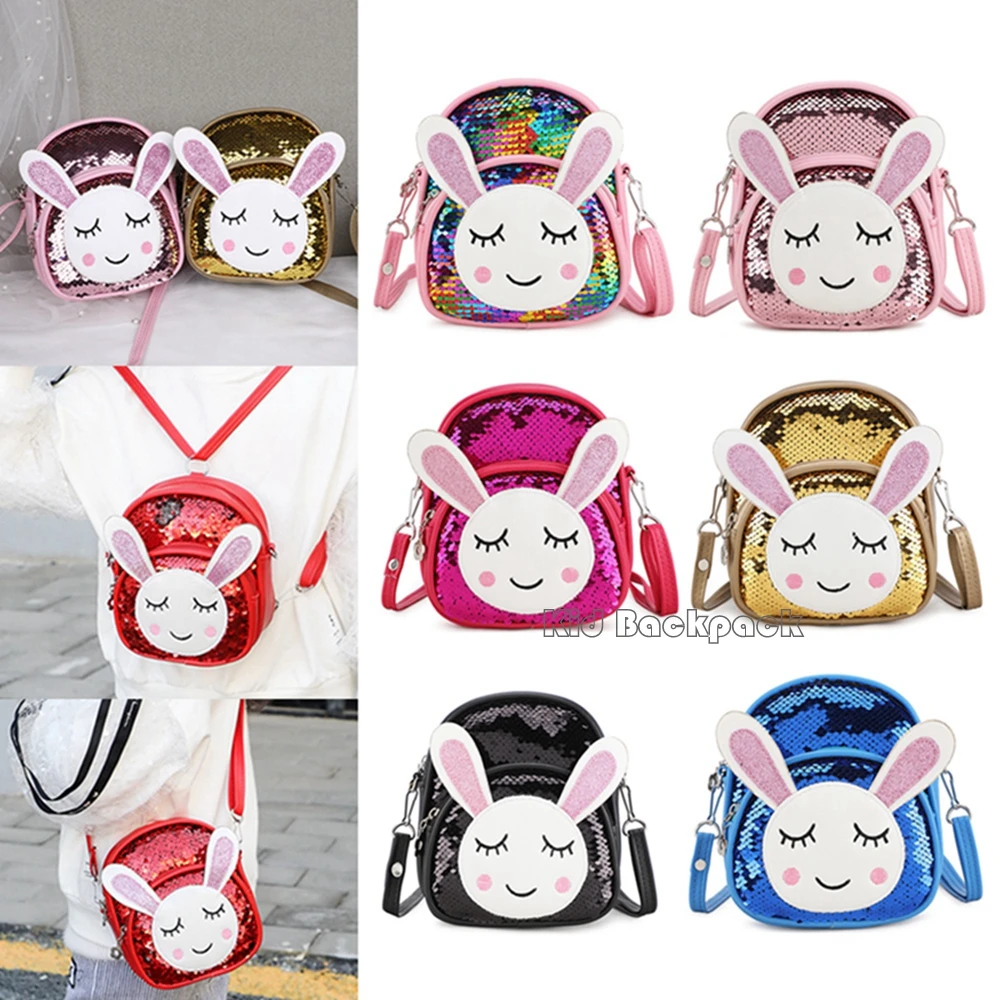 Pudcoco 1-7y Baby Backpacks Toddler Kids Child Mini Animal Sequins Schoolbag Bag Backpack kindergarten Lovely Shoulder Bag Gifts