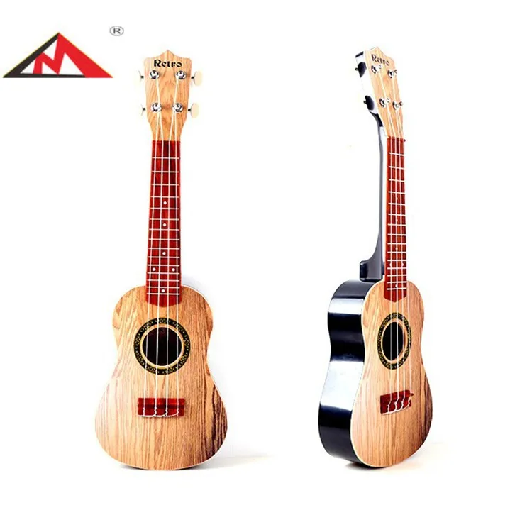 

Cool gou CHILDREN'S Toy Four-String Color Ukulele Small Guitar Musical Instrument Toy Educational CHILDREN'S Toy Wholesale