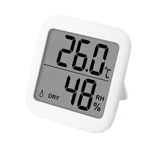 Digitale Thermometer Hygrometer Lcd Display Indoor Vochtigheid Babykamer Hoge Precisie Elektronische Temperatuur-vochtigheidsmeter 2020