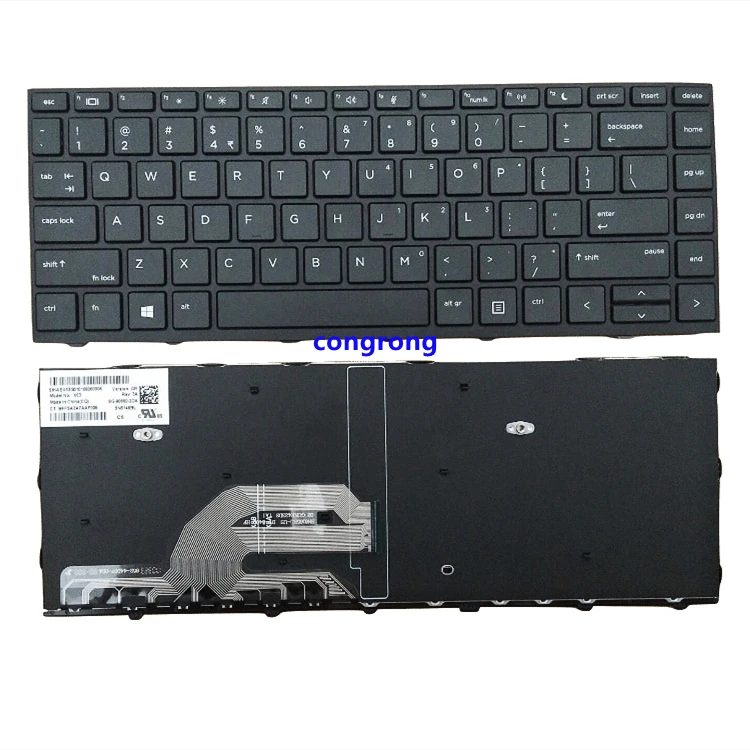 Английская клавиатура для ноутбука HP ProBook 440 445 G6 Series US Black | Компьютеры и офис