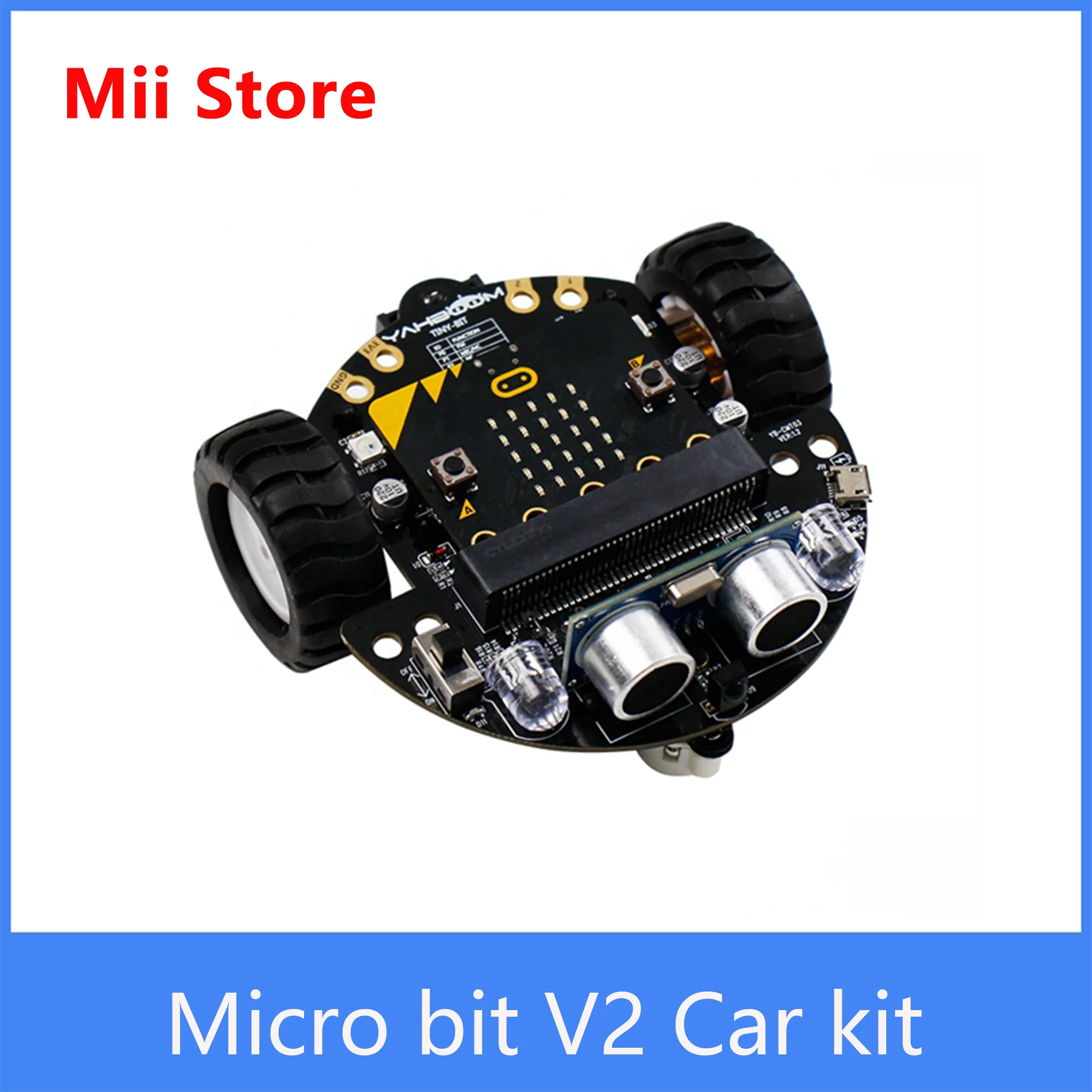 Yahboom Car kit Cost-effective Maker Educational BBC Micro:bit V2 Stem Coding Robot For Learning Programming | Компьютеры и офис