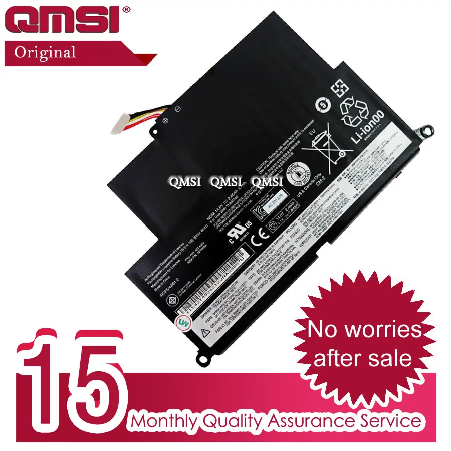 QMSI 14,8 в 43wh 42t4932 lenovo ThinkPad edge S20 e220s e220s 50382nu 503832c 42t4933 42t4934 42t4935 42t4984