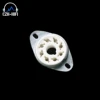 1PC 8pin Tube Socket Ceramic Valve Base for KT88 EL34 5881 6CA7 6V6 6SL7 6L6 5AR4 Vintage Audio Amplifier DIY Gold/Tin Plated ► Photo 2/5