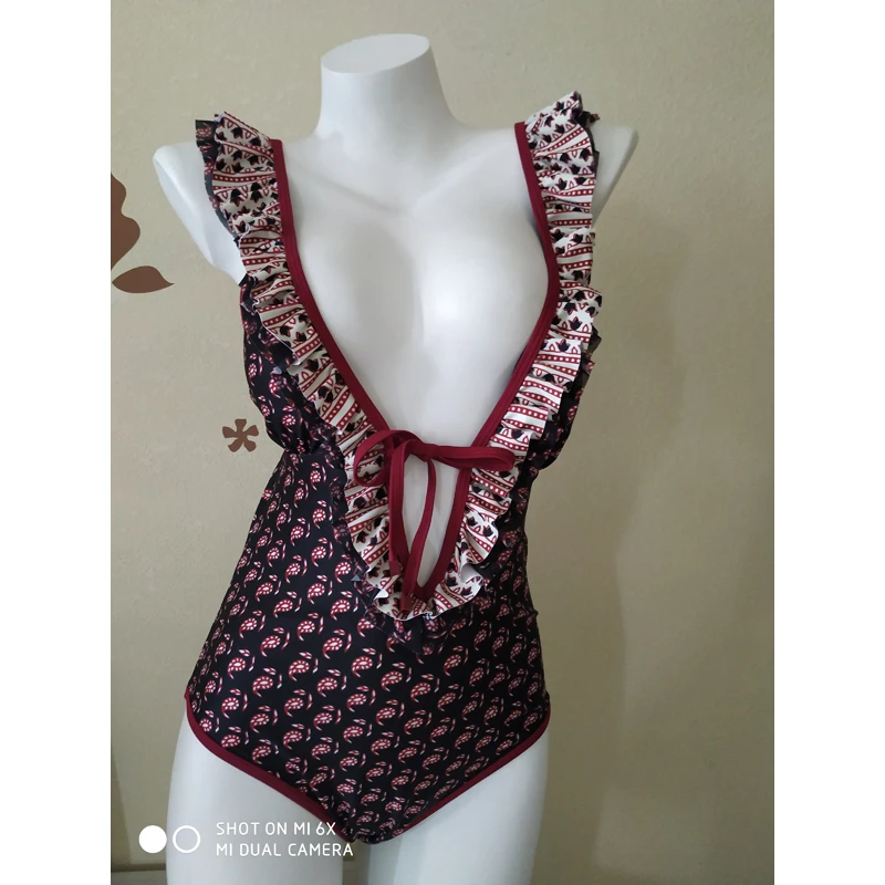 Цельный купальный костюм женская одежда для плавания большого размера животное