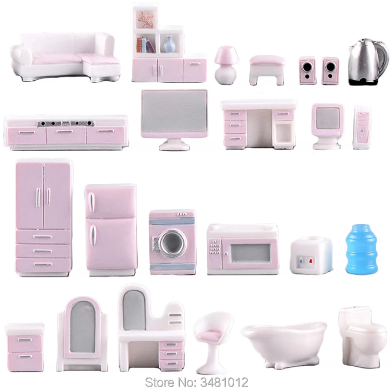 Miniature Dollhouse Furniture Set for 
