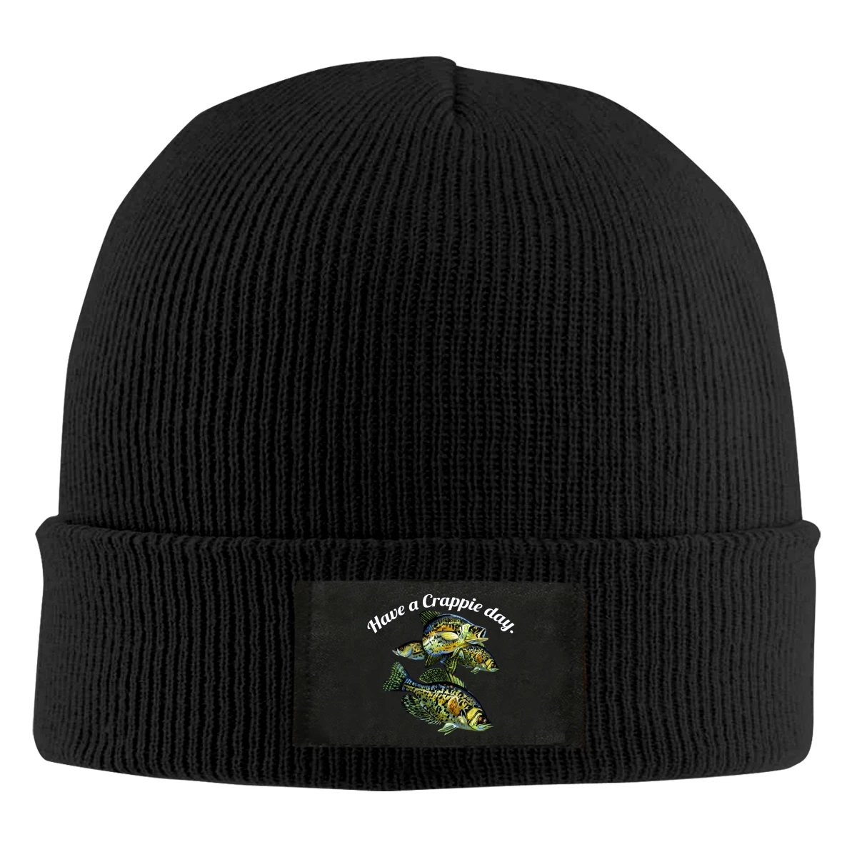 Have A Crappie Day Beanie Hats For Men 