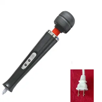 

Full Body 10 Speed Magic Wand Massager Foot Head Powerful Vibrating Massage, EU/US/UK Plug, USB Recharging Massage Stick
