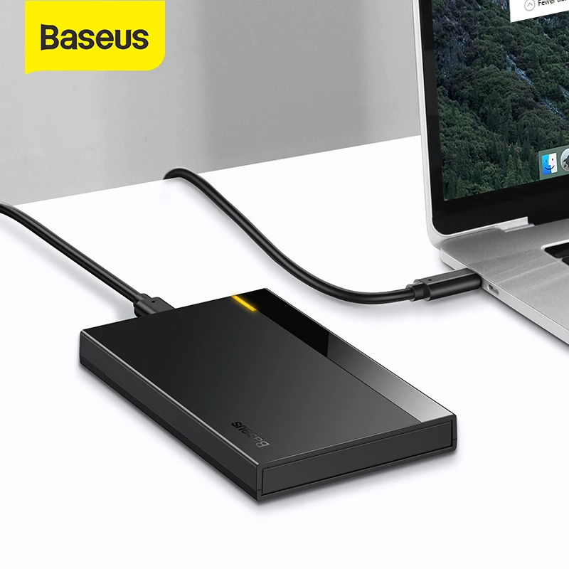 Чехол Baseus для жесткого диска с адаптером 2 5 SATA на USB 3 0 чехол SSD типа C 1 бокс внешний