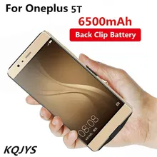 6500 мА/ч чехол для внешнего аккумулятора Портативный Мобильный Внешний аккумулятор зарядная коробка с кронштейном задняя крышка для Oneplus 5T чехол для аккумулятора