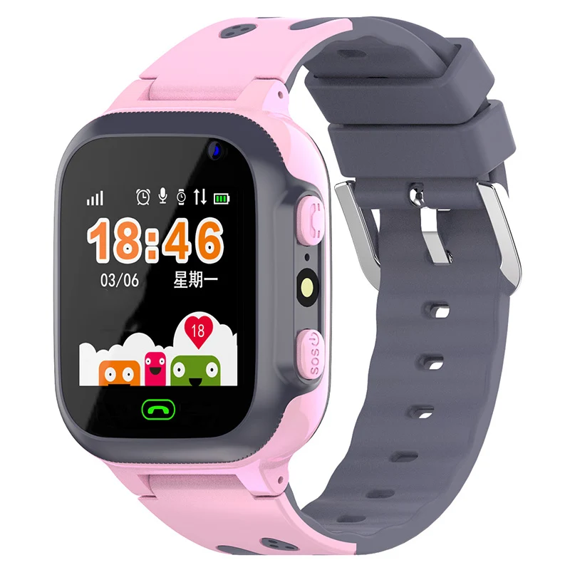 $14.69 Smart Watch For Kids Lbs Tracker Sos Call Anti Lost Baby Watch Children Phone Watches For Boy