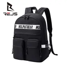 

REJS Unisex Backpack Laptop 14 Inch Man Bag for women Designer Students Backpacks Colorful Multifunctional School Hombre Mochila