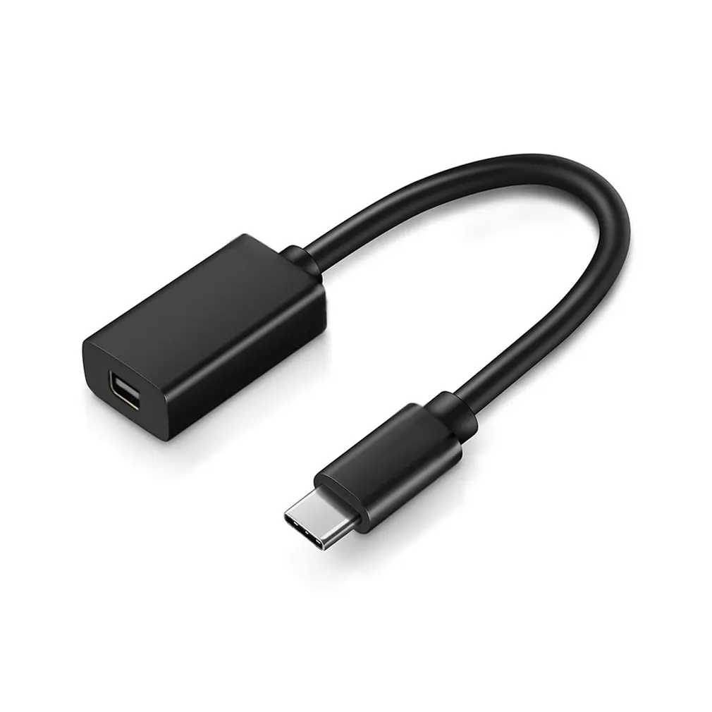 

Mini HDTV Adapter 4K Mini Dp USB-C 3.1 For Macbook Video Type-C To Mini Display Port HDMI Converter Notebook Display