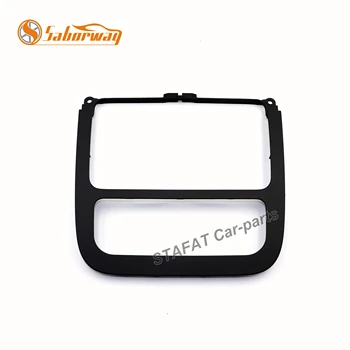 

Saborway Black Automatic Air Conditioning Panel CD Panel Surround Radio Trim For Jetta Golf 5 MK5 MK6 Year 2011 1KD 858 069