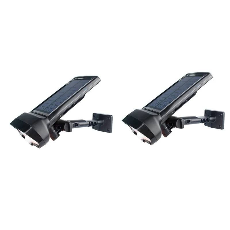 2PCS Adjust Solar Outdoor Light PIR Motion Sensor Spotlights Security Wall Lamp | Освещение