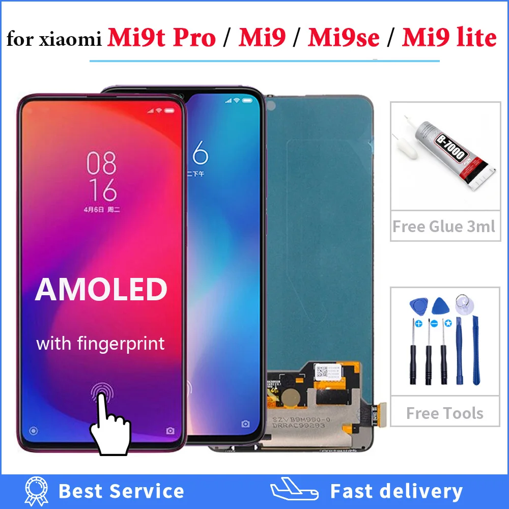 Ecran LCD & Vitre Tactile Bleu Assemblés Sur Châssis Pour Xiaomi Mi 10T Lite 5gredmi Note 9 Pro 5g - Foto 4
