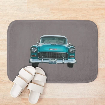 

1955 Bel air Bath Mat Anti Slip Bath Mat bathroom carpet Rug 3D Printed Water Absorption Bathroom Carpet Rug Living Room