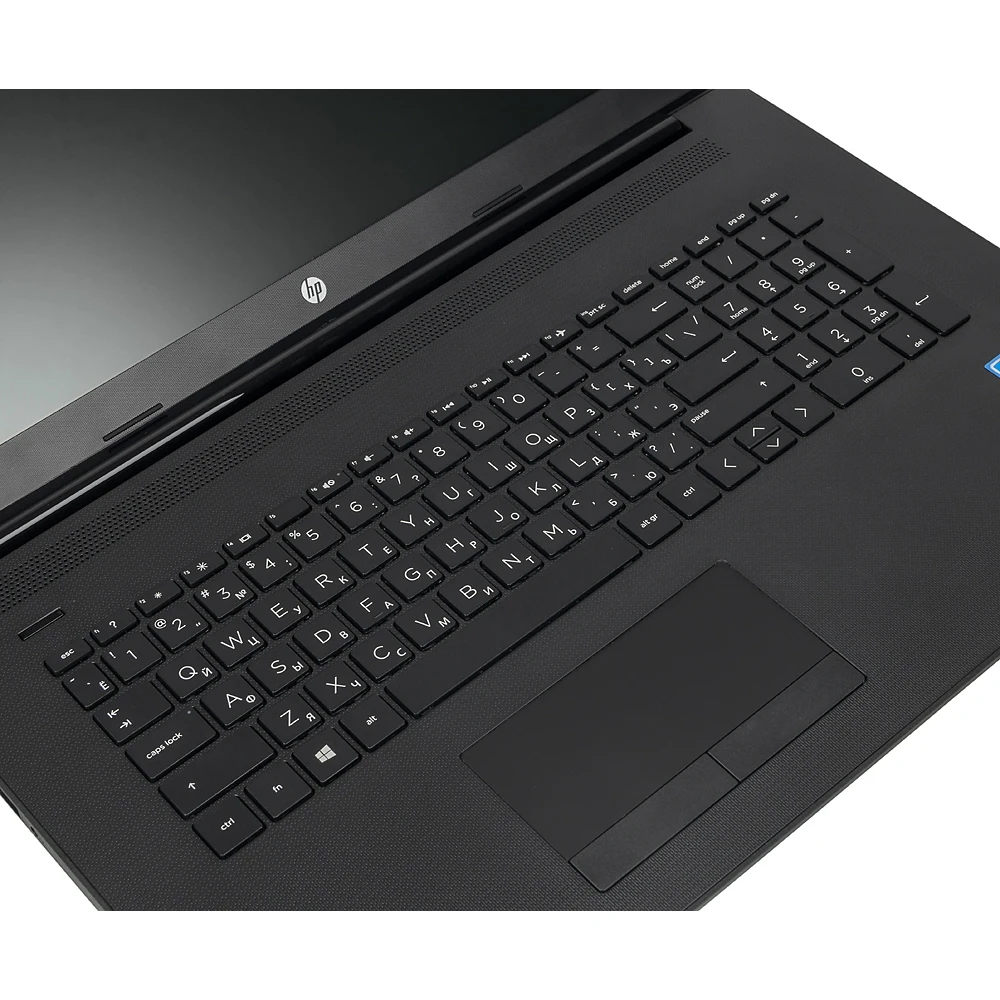 Ноутбук HP 17-by0000ur Cel N4000/4Gb/500Gb/DVDRW/600/17.3"/SVA/HD+/DOS/black