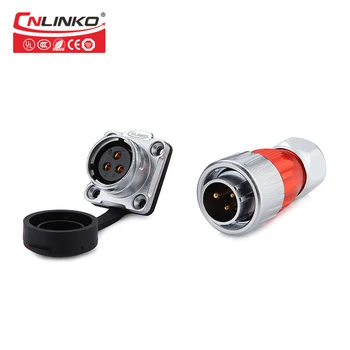 

CNLINKO Power Plug Socket Solar panel Connector 3 Pin for Solar Street Light