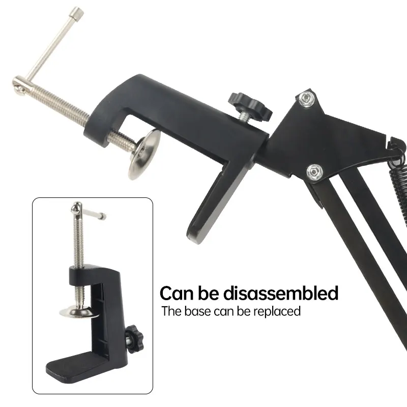Lâmpada de Mesa de Lupa com Braçadeira Modos para Maquiagem ao Vivo Luz de Mesa Regulável com 3 Mãos Usb-powered Reparo Led 5x ou 7 com braçadeira mãos usb-powered luz de mesa