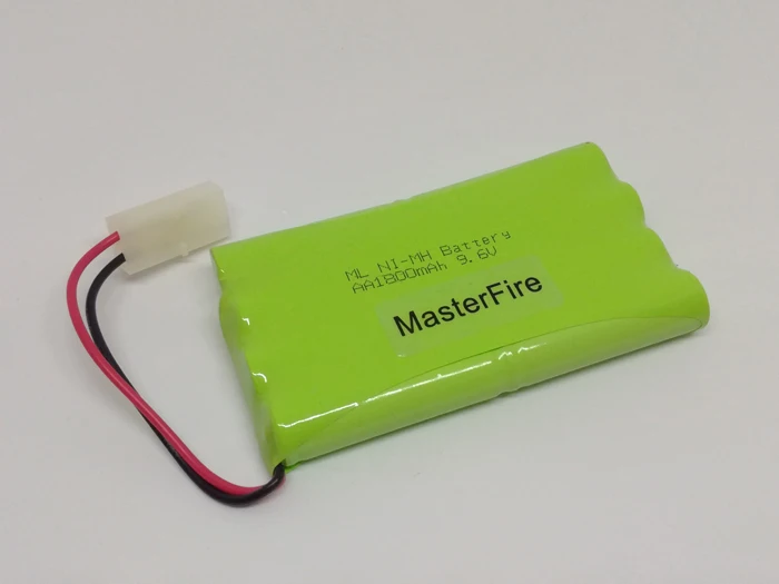 

4pcs/lot MasterFire Original 8x AA 9.6V 1800mAh Ni-MH Battery Rechargeable RC NiMH Batteries Pack for Helicopter Robot Car Toys