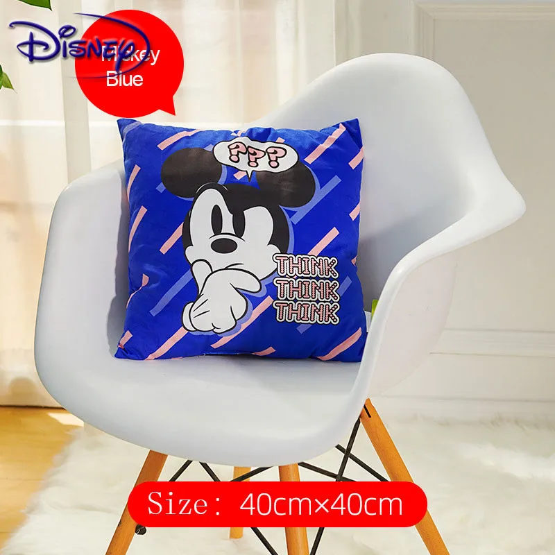 Disney мультфильм Микки Минни Подушка с человеком-пауком диван офис Удобная подушка спинка кровати модная подушка для автомобиля 40*40 см