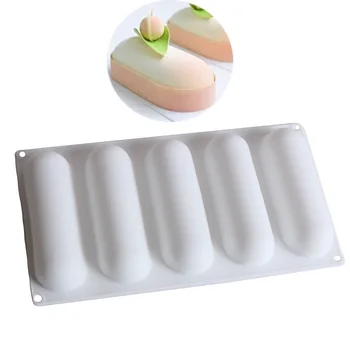 

5 Even Strip White Mousse Silicone Mould Bakery DIY Mousse Cake Bakery Tools Mousse Mold