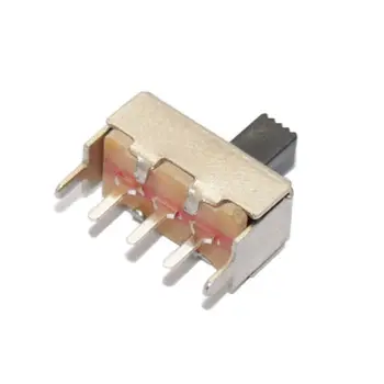 

10pcs SS12F44G4 3 Pin DIP 2 Position SPDT 1P2T Vertical Slide Switch diy electronics