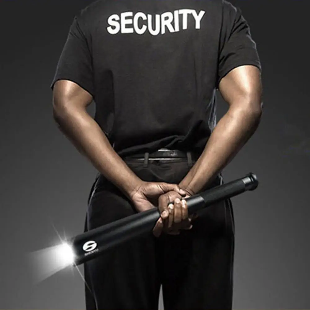 

Baseball bat LED flashlight 220-380 lumens super bright baton rechargeable flashlight