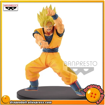 

Japan Anime "Dragon Ball Super" Original Banpresto Chousenshi Retsuden Ch.1 Collection Figure - Chou Super Saiyan Son Goku