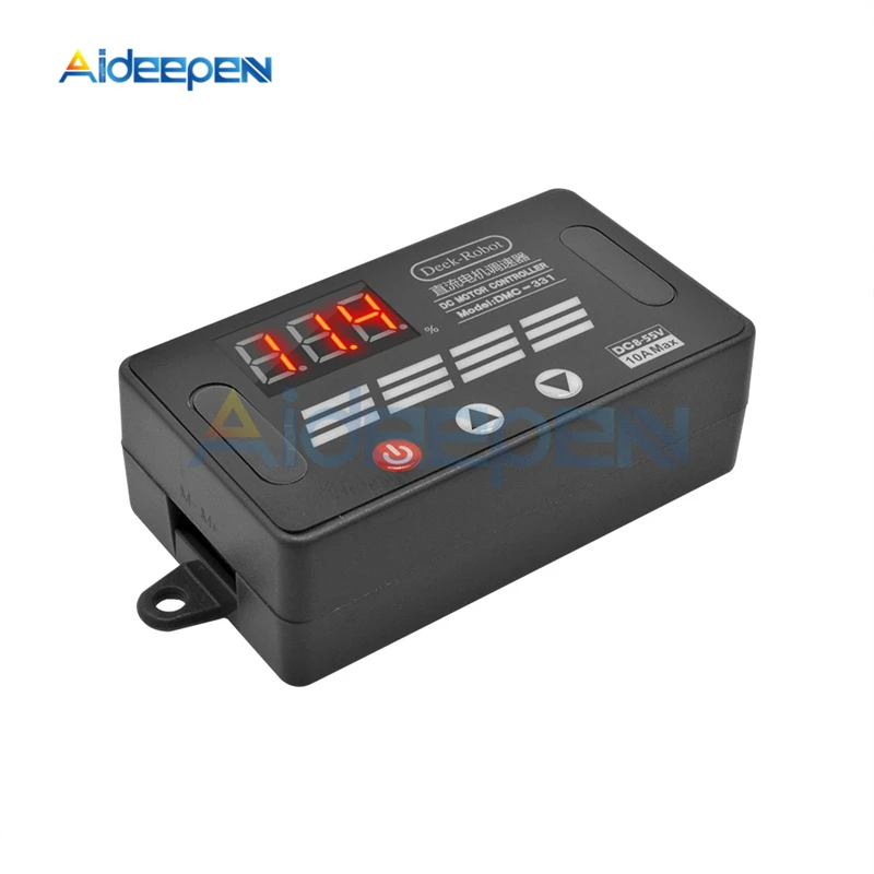 DC 8V-55V 10A DMC-331 Mini LED Digital Motor Speed ​​Regulator 12V 24V 36V 48V Motor Speed Controller