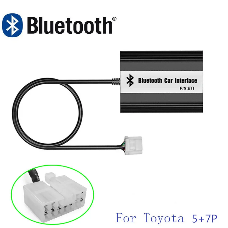 LISIDIC A2DP Автомобильный MP3 музыкальный плеер Bluetooth USB AUX адаптер для Тойота авенсис
