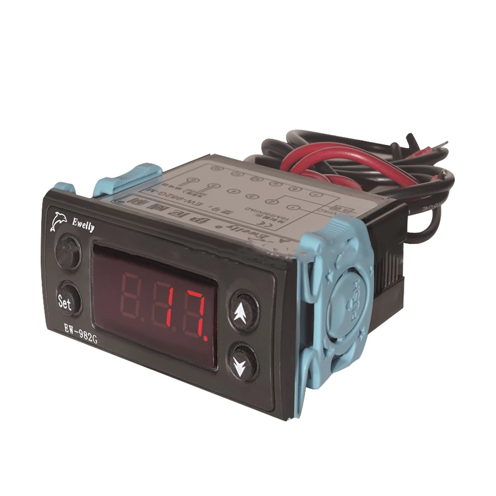 EW-982G-M Electronic Countdown Digital Display Timer with Buzzer Temperature Controller | Инструменты