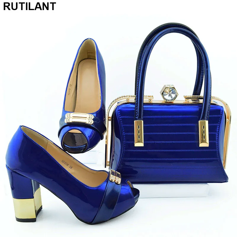 

Italy High Heels Women Wedding Shoes Women Shoes and Bags To Match Set Sale Party Italian Shoes and Bags Set Envio Gratis Party