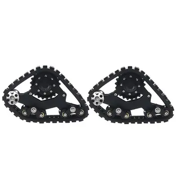 

2/4pcs RC Tracks Wheel Sandmobile Conversion Snow Tire Hex Set for 1/10 TRX4 Car E65D