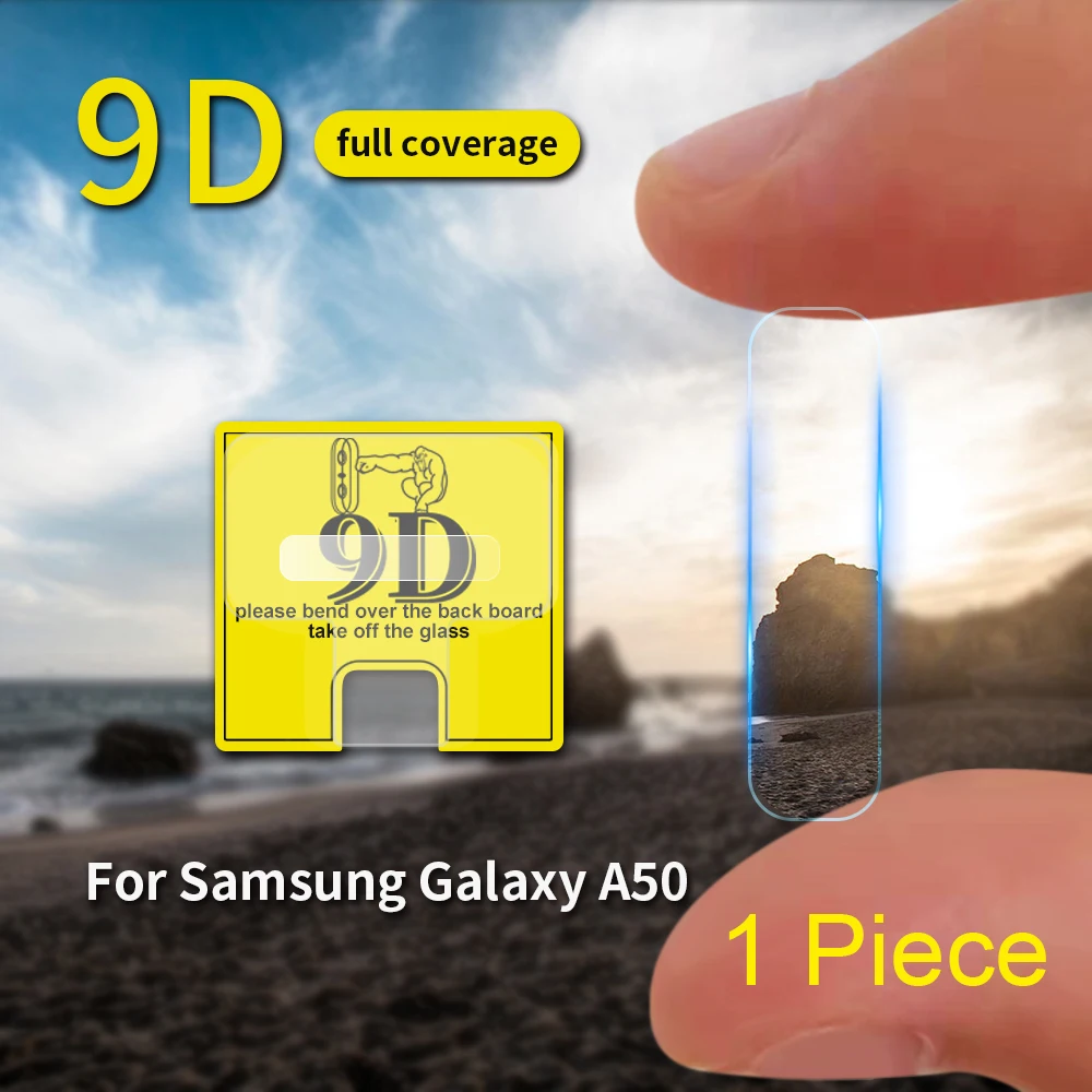 Пленка для объектива камеры Samsung A50 9D защитная пленка экрана Galaxy мягкое