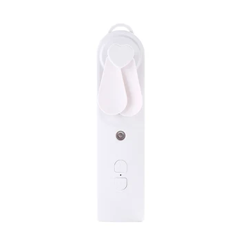 

New Design Mini USB Rechargable Fan Face Humidificadores Two-In-One Nano Spray Moisturizer Vaporizador Portatil Spray Device