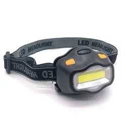 Lampe frontale à 90 degrés avec technologie COB, 3 Modes d'éclairage, idéale pour la pêche ou le Camping en plein air 