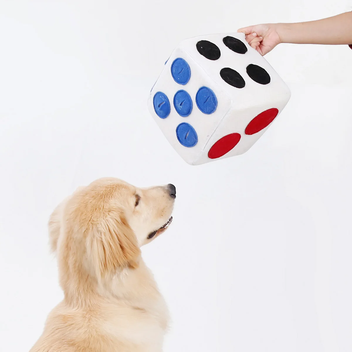 Игрушки для собак цветные моющиеся игральные кости тренировочная утечка дрессировка для собак щенячья активность пахнущие обучающие игрушки