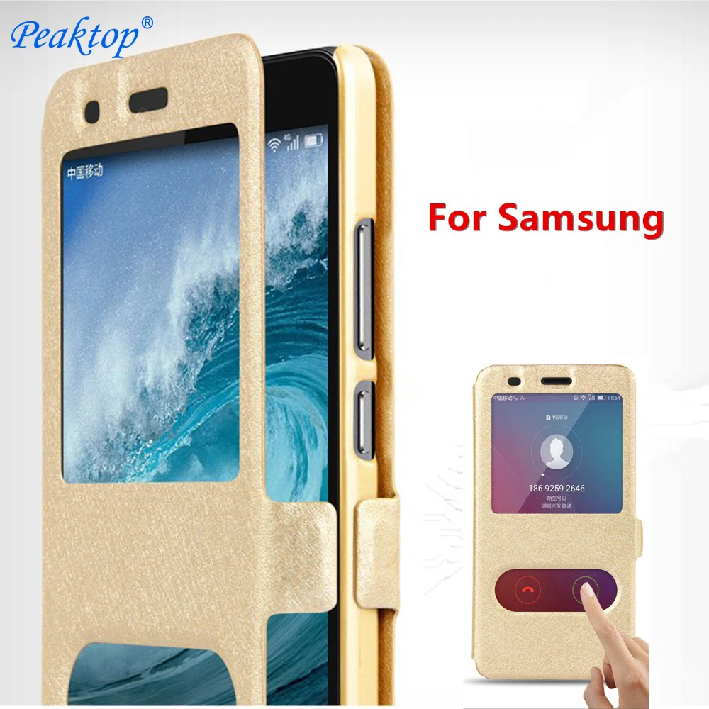 Flip Cover Leather Phone Case For Samsung Galaxy A3 A5 2017 A7 A 3 5 7 SM A320 A520 A520F A720 A720F SM-A320F SM-A520F SM-A720F | Мобильные