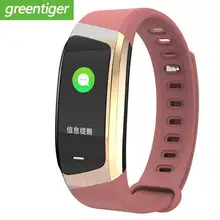 E18 banda inteligente 2020 tela de toque cor ip67 à prova dip67 água pressão arterial oxigênio monitor freqüência cardíaca esporte pulseira rastreador fitness