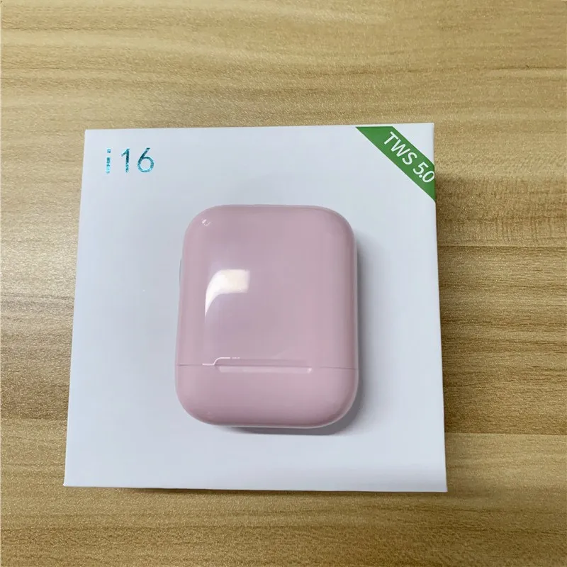 i16 TWS беспроводные наушники оригинальные 1:1 Bluetooth 5,0 наушники с микрофоном стерео наушники pk i10 i12