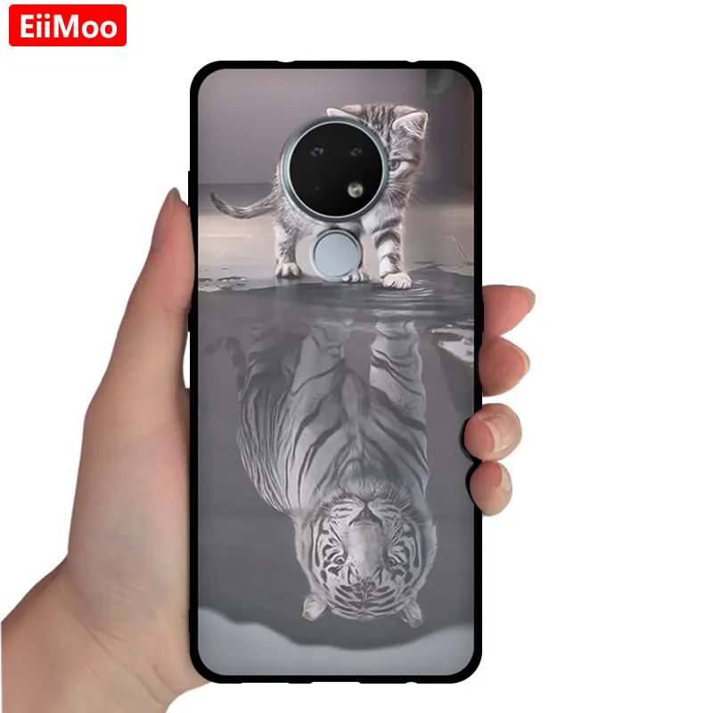 13 EiiMoo силиконовый чехол для телефона Nokia 6,2 чехол для Nokia 7,2 мультфильм милый с принтом, мягкий из ТПУ задняя крышка для Nokia6.2 Nokia7.2 - Цвет: 13